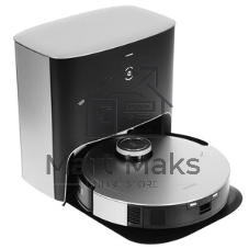 Робот-пылесос Ecovacs Floor Cleaning Robot DEEBOT X1 PLUS (EU версия) черный, 5200 мА*ч Li-Ion, уборка влажная/комбинированная/сухая, пылесборник контейнер 0.38 л