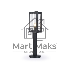 Светильник Ambrella light ST2417 BK/CL черный/прозрачный IP54 E27 max 40W 110*110*500