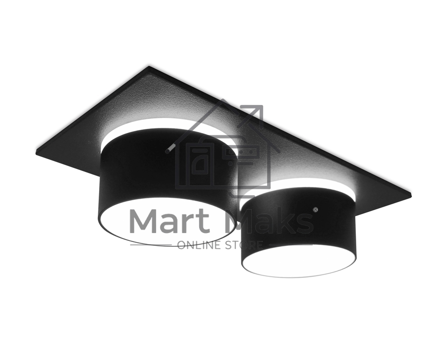 Светильник Ambrella light TN331/2 SBK черный песок GU5.3 182*92*60