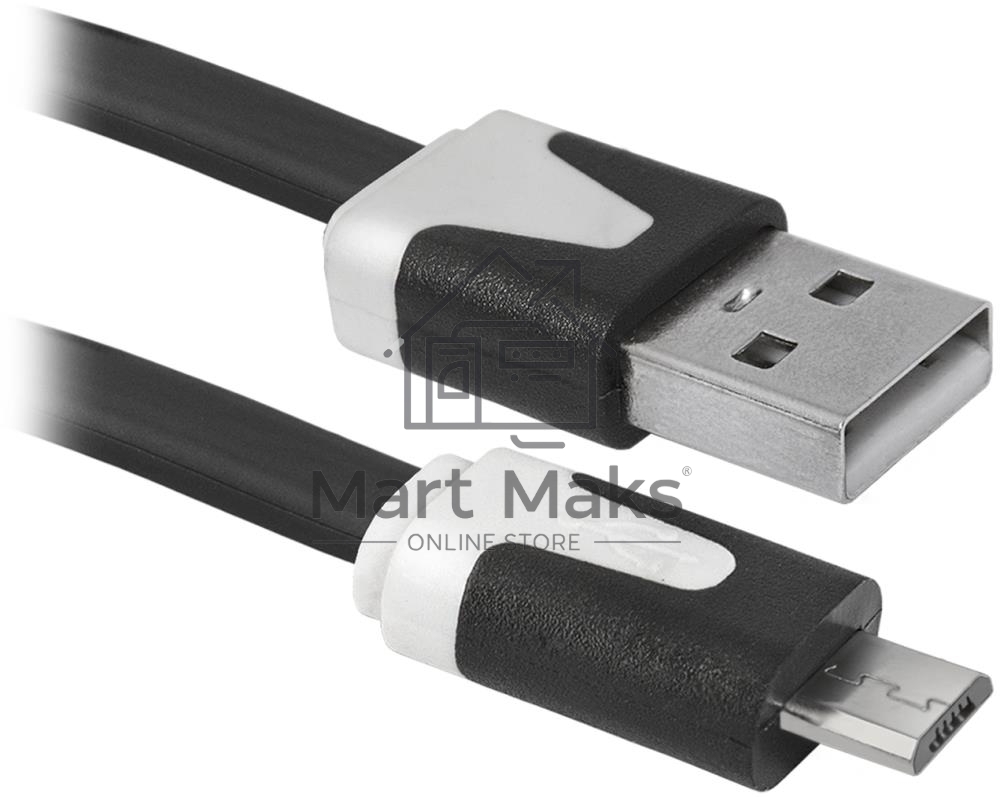 Кабель Defender USB08-03P USB2.0 AM-MicroBM, 1.0м