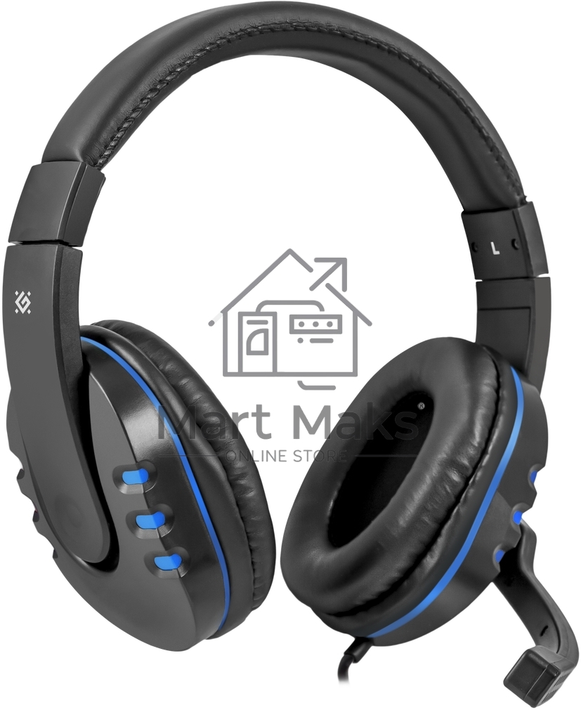 Гарнитура Defender GAMING WARHEAD G-160 BLACK/BLUE