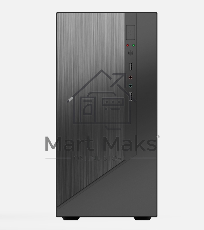 Компьютерный корпус Сase Forza mATX, 450W, 2xUSB2.0, Black, w/o FAN, 12 cm fan PSU, power cord