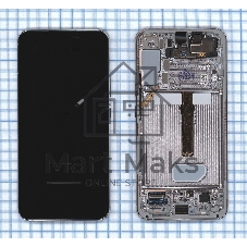 Дисплея для Samsung Galaxy S22 Plus SM-S906B в сборе с тачскрином ServicePack, голубой (GH82-27500B)