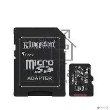 Флеш карта microSDXC 256Gb Kingston SDCS3/256Gb Canvas Select Plus + adapter