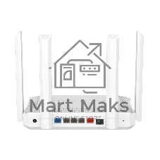Мультигигабитный интернет-центр Netcraze Giga (NC-1012) с Mesh Wi-Fi 6 AX3000, Smart-коммутатором 1×2.5G/SFP и 4×1G, многофункциональными портами USB 3.0 и 2.0