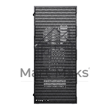 Корпус HSPD M550, Mesh Mid Tower, Black, TG, 0.45 SPCC, no fans ATX, mATX, mITX 160/340/200mm 2x2.5