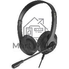 Гарнитура A4Tech Fstyler FH100U чёрный, проводная