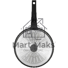 Сковорода Rondell Walzer RDA-767, 24см, без крышки, черный