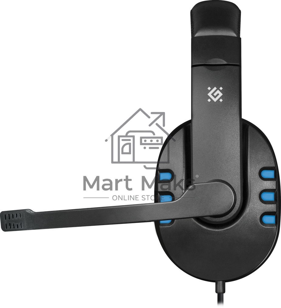Гарнитура Defender GAMING WARHEAD G-160 BLACK/BLUE