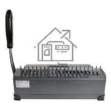 Переплетчик Office Kit B2112N A4/перф.12л.сшив/макс.450л./пластик.пруж. (4.5-51мм)