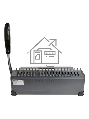 Переплетчик Office Kit B2112N A4/перф.12л.сшив/макс.450л./пластик.пруж. (4.5-51мм)