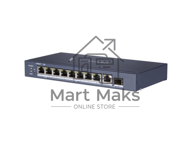 Коммутатор Hikvision DS-3E0510HP-E неуправляемый