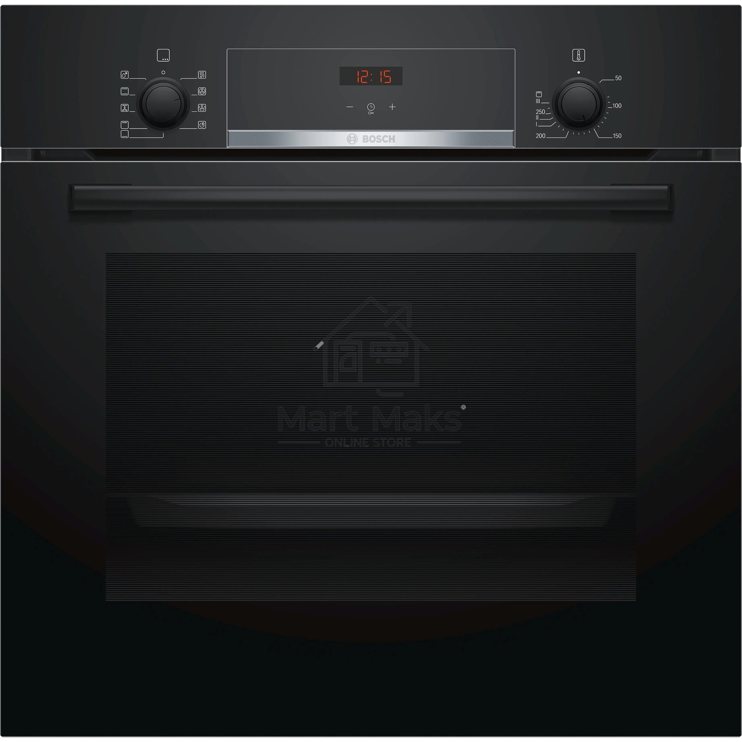 Духовой шкаф Bosch HBF534EB0Q Встраиваемый электрический духовой шкаф 60 x 60 cm черный, объем 66л, Размеры прибора (мм) 595 x 594 x 548 mm