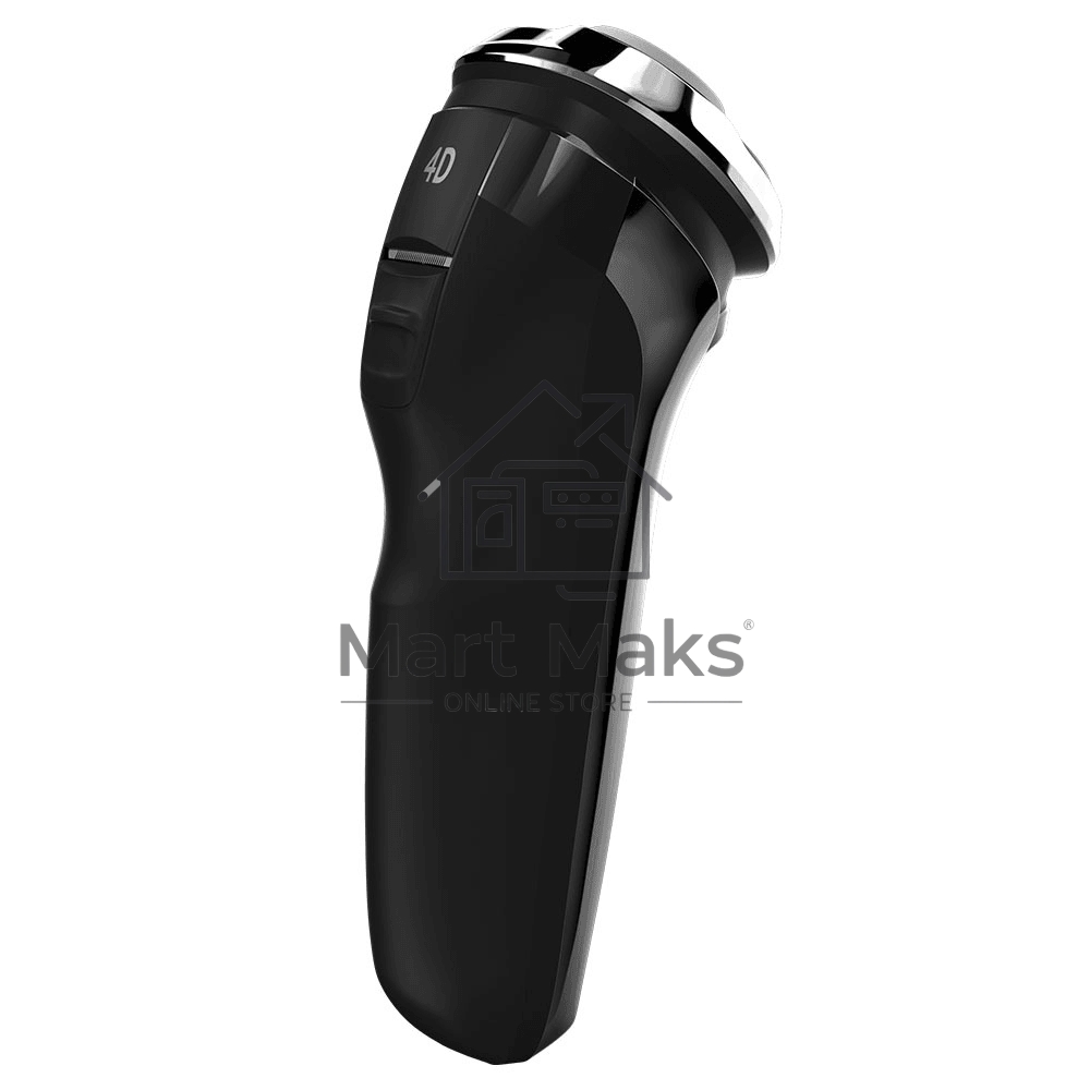 Бритва Polaris PMR 0305R wet&dry PRO 5 blades элктрическая, черный/хром