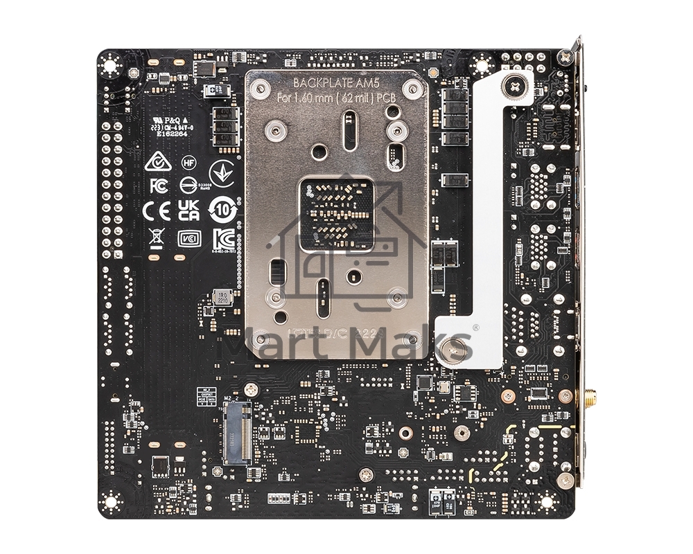 Материнская плата MSI MPG B650I EDGE WIFI, AM5, AMD B650, 2xDDR5, 4xSATA, 2xM.2, 1xPCI-E 4.0 x16, 1xHDMI, 1x 2.5Gb LAN, 3xUSB-A 3.2 Gen 2, 2xUSB-A 3.2 Gen 1, 1xUSB-C 3.2 Gen 2x2, 3x3.5 мм, 7.1, Mini-ITX