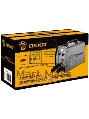 Сварочный полуавтомат Deko DKWM200A MIG-MAG/ММА 5.6кВт
