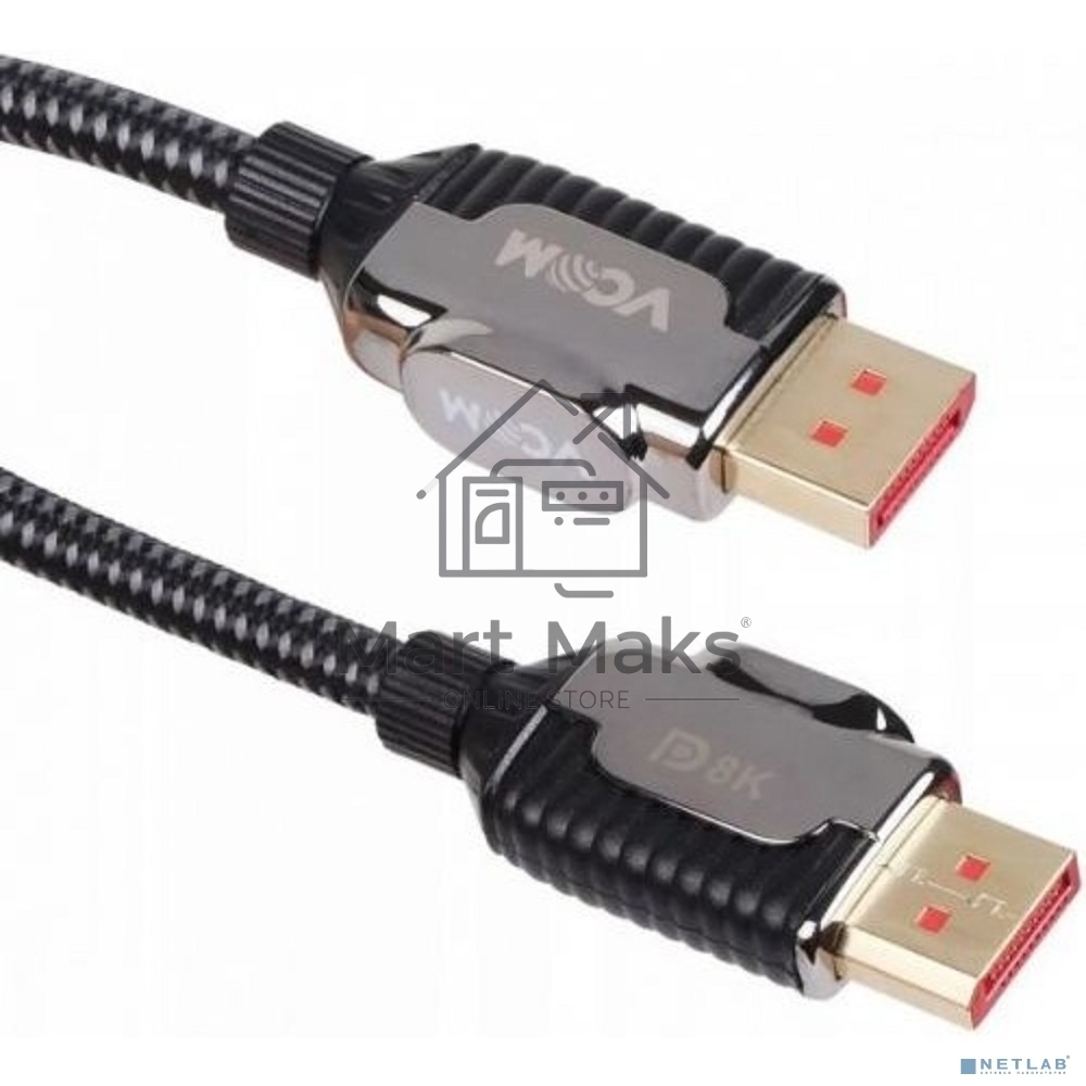 Кабель соединительный DISPLAY PORT v1.4, 8K@60Hz, 1m VCOM <CG634-1M>
