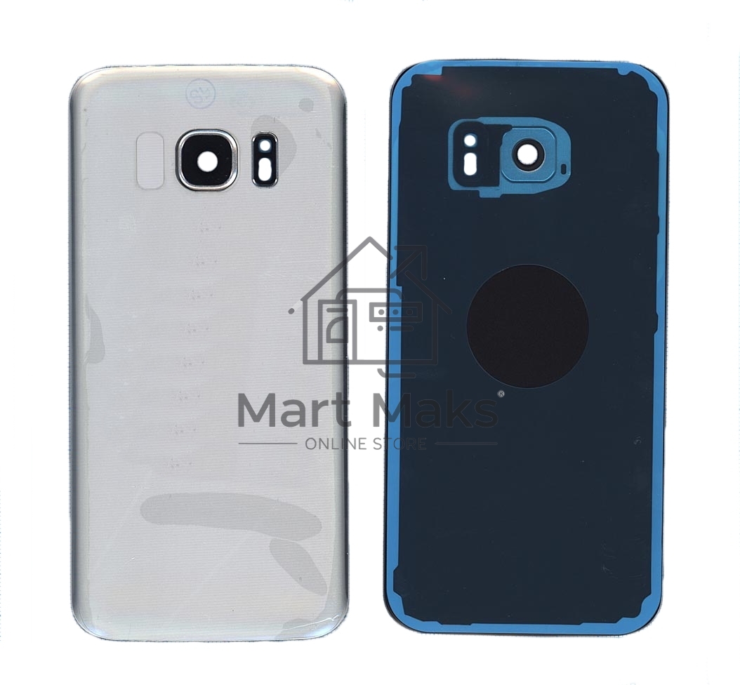 Задняя крышка для Samsung G930F Galaxy S7 серебристая