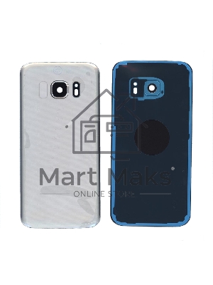 Задняя крышка для Samsung G930F Galaxy S7 серебристая