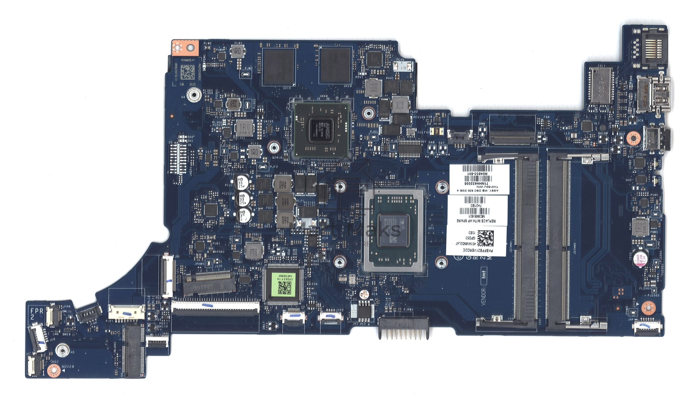 Материнская плата LA-H32AP GPP53 HP 15-GW AMD Athlon 3150U Radeon 620