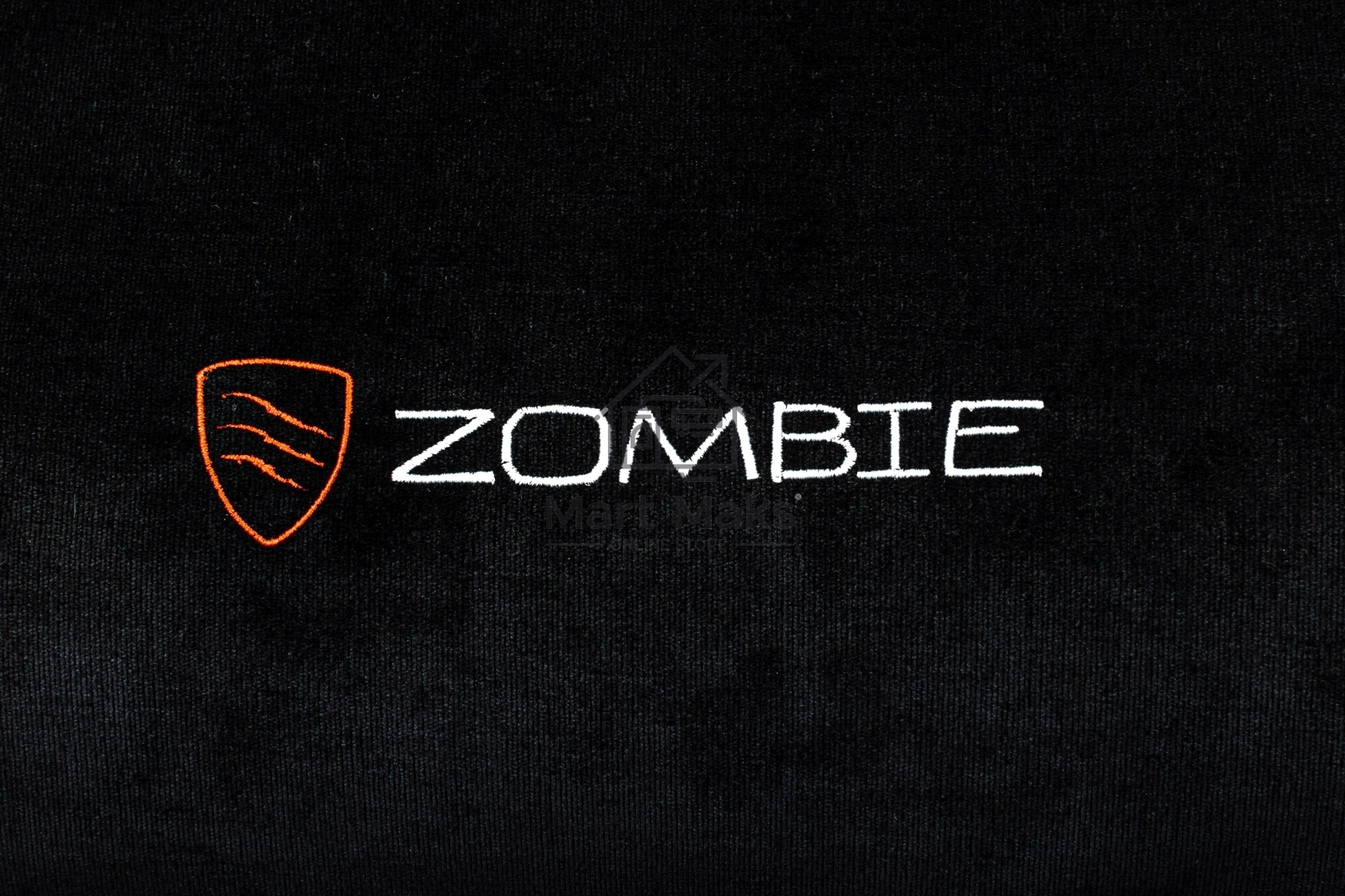Кресло игровое Zombie Ghost Fabric черный Light-20 крестов. пластик