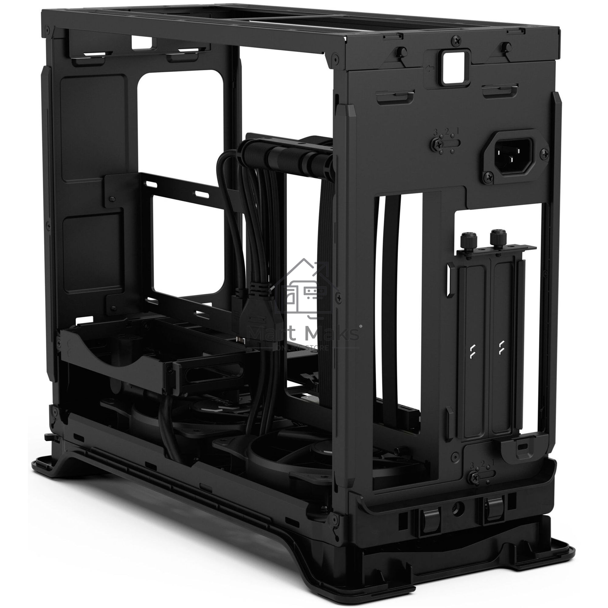 Корпус ПК без блока питания Fractal Design Era 2, Mini-Tower, 2x120mm, 2xUSB-A 3.0 + 1xUSB 3.2 Type-C, SFX PSU Support, mITX Charcoal Gray