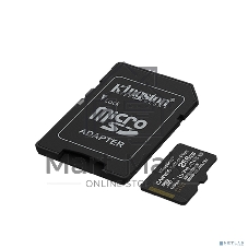 Флеш карта microSDXC 256Gb Kingston SDCS3/256Gb Canvas Select Plus + adapter