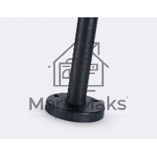 Светильник Ambrella light ST2417 BK/CL черный/прозрачный IP54 E27 max 40W 110*110*500