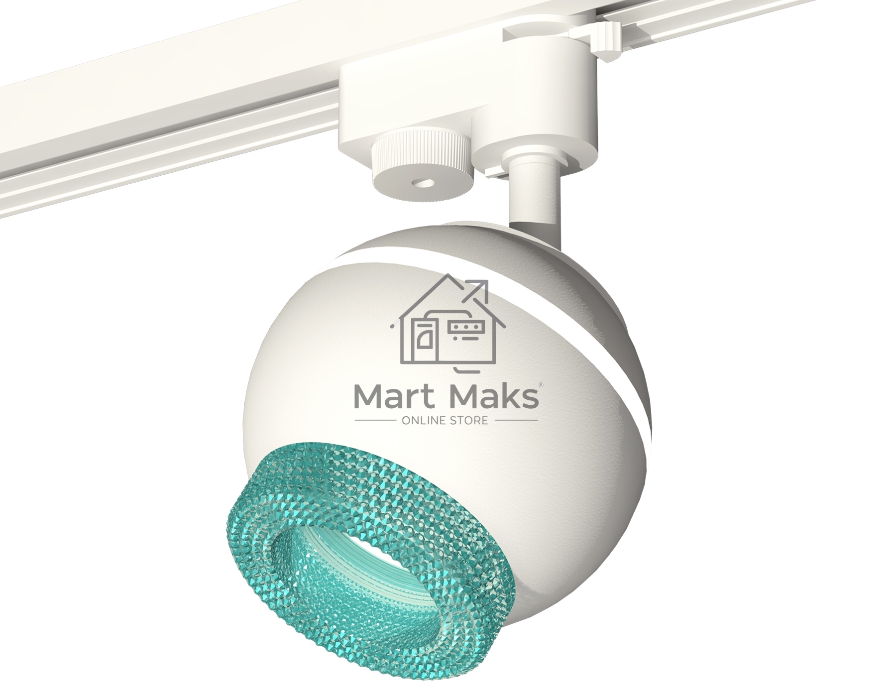 Светильник Ambrella light XT1101063 SWH/BL белый песок/голубой MR16 GU5.3 LED 3W 4200K (A2520, C1101, N7194)