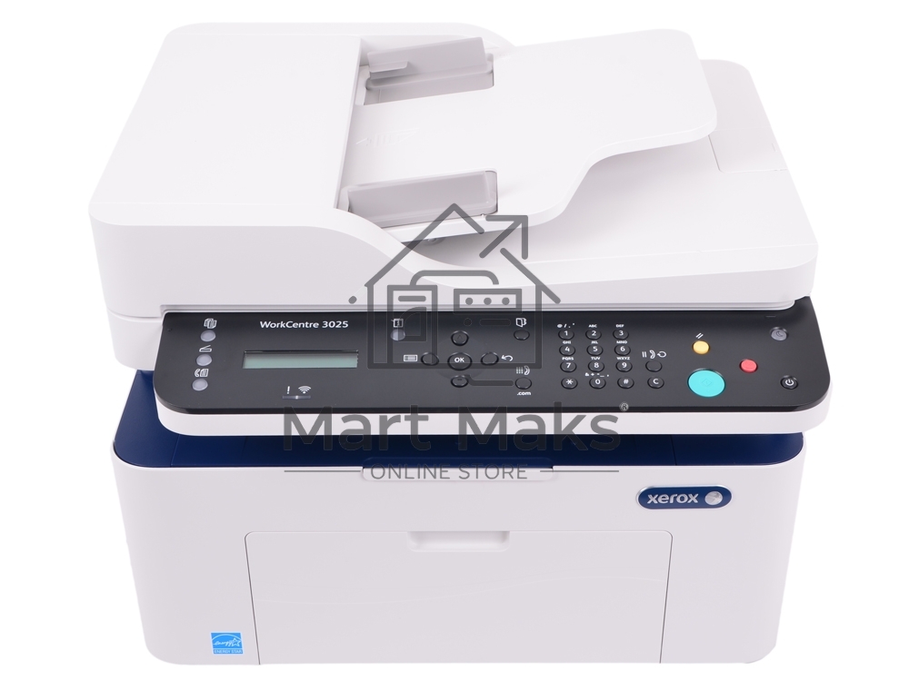 МФУ лазерный Xerox WorkCentre 3025NI (WC3025NI#), A4, ч/б, печ. до 20 стр/мин., скан. до 17 стр/мин., 1200 x 1200 dpi (печать) 600 x 600 dpi (скан.), Wi-Fi, Ethernet, USB