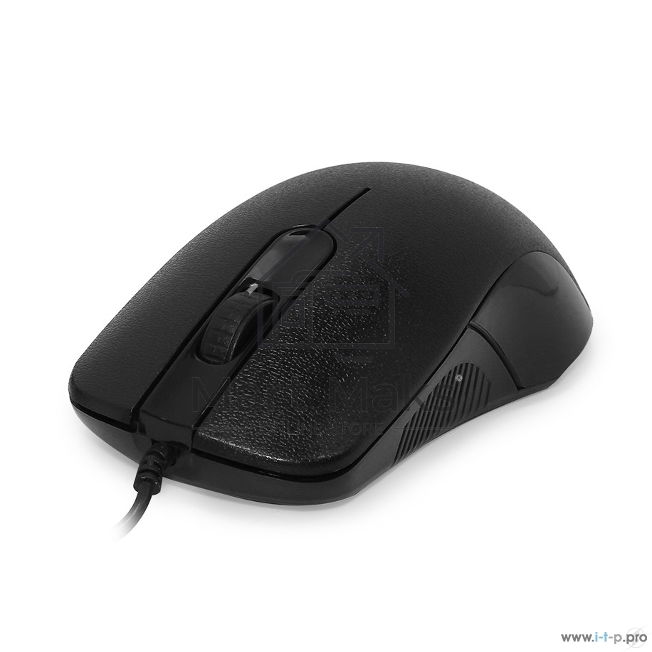 Мышь проводная CBR CM 105 черный, 1200 dpi, USB, кнопки - 3