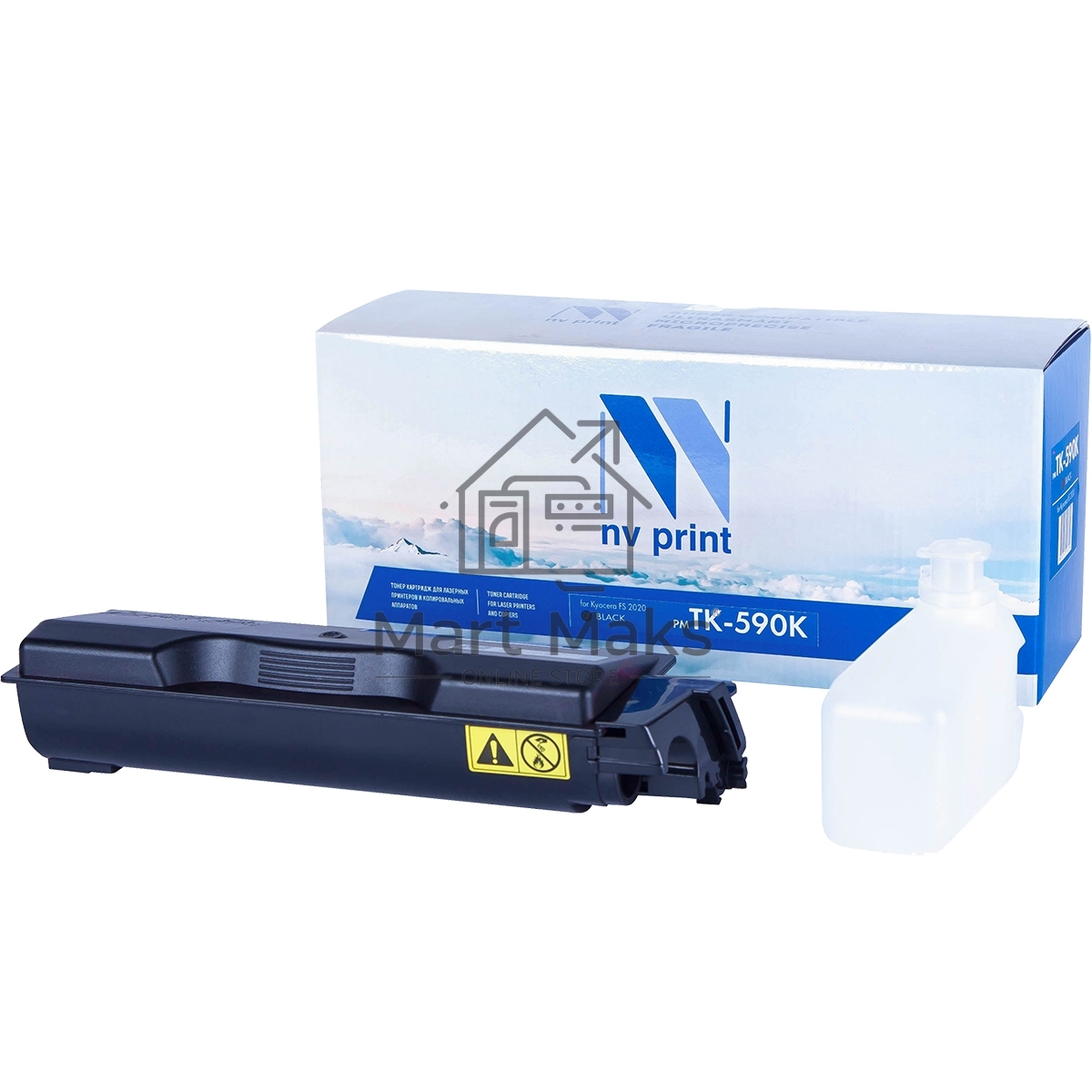 Картридж NVPrint совместимый Kyocera TK-590 черный для FS C2026MFP/C2126MFP/C2526MFP/C2626MFP (7000k)