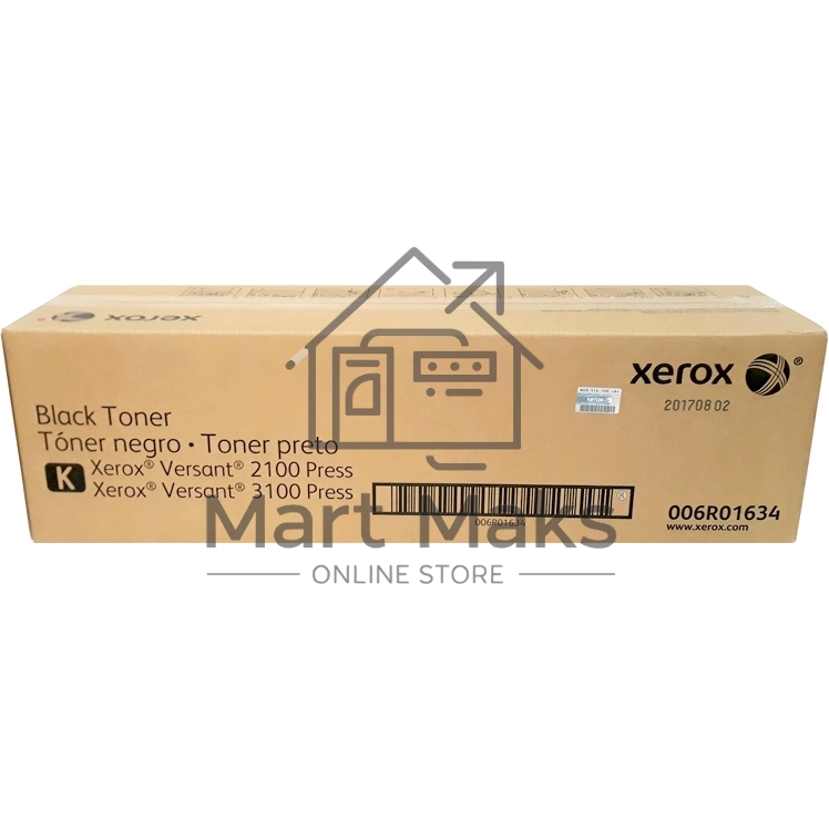 Картридж лазерный XEROX (006R01634) черный, для Versant 2100