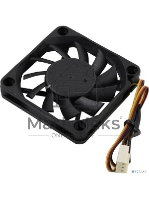 Вентилятор для корпуса ExeGate ExtraSilent ES06010S3P черный, 60 мм, 2000 об/мин, 16 дБ, 3 pin