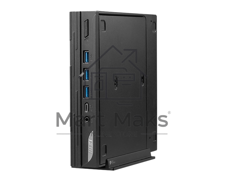 Компьютер MSI Pro DP10 12M Mini Core i3-1215U (1.2GHz), 8Gb DDR4 SO-DIMM, 512GB SSD M.2, Intel UHD Graphics 730, noDVD, WiFi, BT, 120W, VESA, COM Port, noOS, 1y war-ty (9S6-B0A621-201)