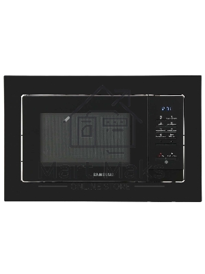 Микроволновая печь Samsung MS20A7013AB/BW черный (встраиваемая)