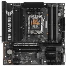 Материнская плата ASUS TUF GAMING B850M-E WIFI, AM5, AMD B850, 4xDDR5, 4xSATA, 3xM.2, 1xPCIe 5.0 x16, 1xPCIe 4.0 x16, 1xPCIe 3.0 x1, 1xHDMI (v2.1), 2xDP (v1.4), 1x2.5Gb LAN, Wi-Fi 6E, Bluetooth 5.3, 1xUSB-C 10Gbps, 2xUSB-A 10Gbps, 2xUSB-A 5Gbps, 4xUSB-A 2.0, 1xPS/2, 3x3.5 мм, 7.1, mATX