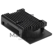 Корпус Qumo Aluminum case without fan, Raspberry Pi 3, black(RS023)