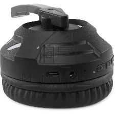 Гарнитура Oklick HS-L420G чёрный, беспроводная + проводная, Bluetooth, до 30 ч, подсветка