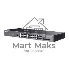 Коммутатор TP-Link Omada SG5428X, 24×1 Гбит/с + 4×10 Гбит/с SFP+, управляемый