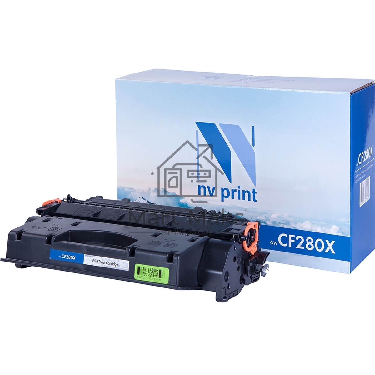 Картридж лазерный NVPrint CF280X_NVP (тип CF280X), черный, 6900 стр., для HP LJ Pro 400/M401/M425