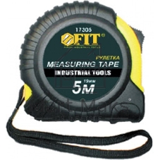 Рулетка FIT 17310 ''Стайл''10м х 25мм, прорезиненный корпус