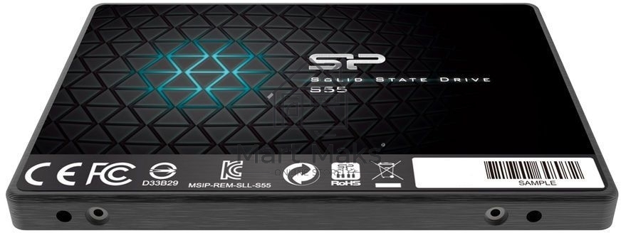 Накопитель SSD SiliconPower Slim S55, 240Gb, SATA, 2.5