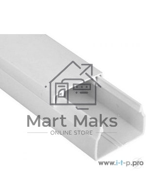 Кабель-канал 30х25 L2000 пластик ЭЛЕКОР ИЭК CKK10-030-025-1-K01