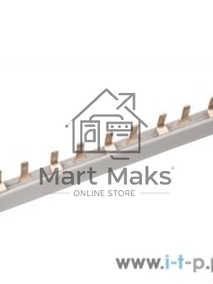 Шина Iek YNS21-1-063-22-12 соединительная типа PIN (12 штырей) 1Р 63А 22 см ИЭК