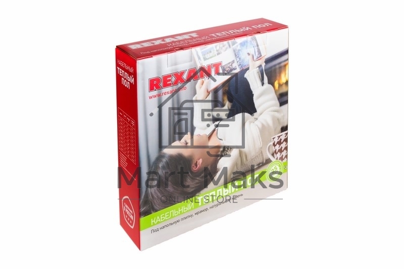 Теплый пол Rexant Slim RNB-130-1500 (1500Вт/130м/ S обогрева, м2: 9,0-12,5) (двух жильный)