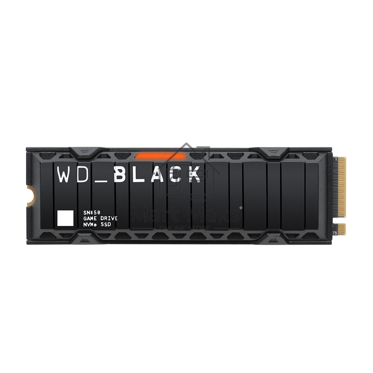 Накопитель SSD WD Black SN850 WDS500G1XHE, 500Gb, PCIe 4.0 x4, M.2 2280, NVMe, R/W 7000/4100