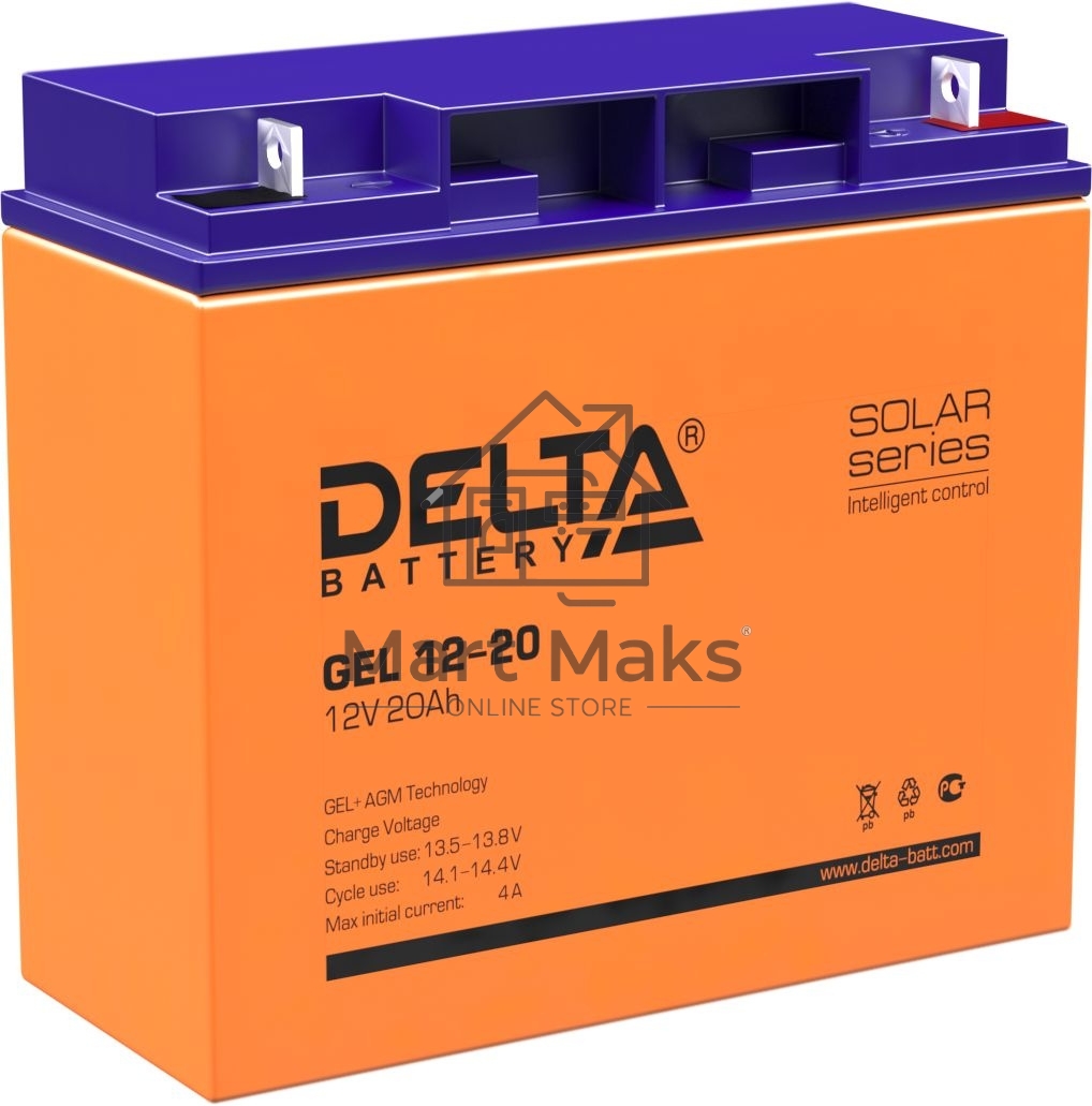 Батарея для ИБП Delta GEL 12-20 12В 20Ач