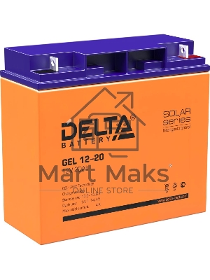 Батарея для ИБП Delta GEL 12-20 12В 20А·ч