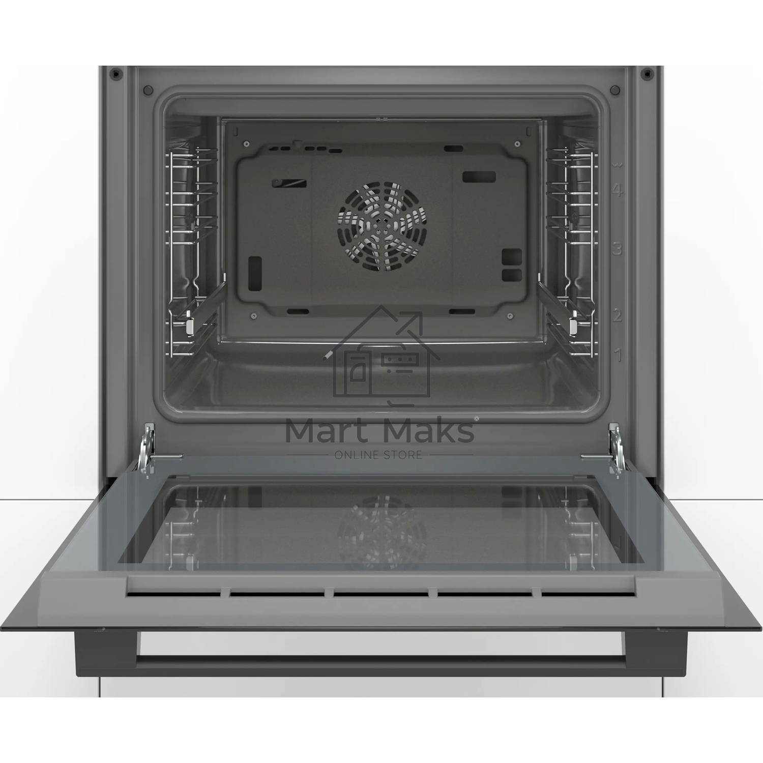 Духовой шкаф Bosch HBF534EB0Q Встраиваемый электрический духовой шкаф 60 x 60 cm черный, объем 66л, Размеры прибора (мм) 595 x 594 x 548 mm